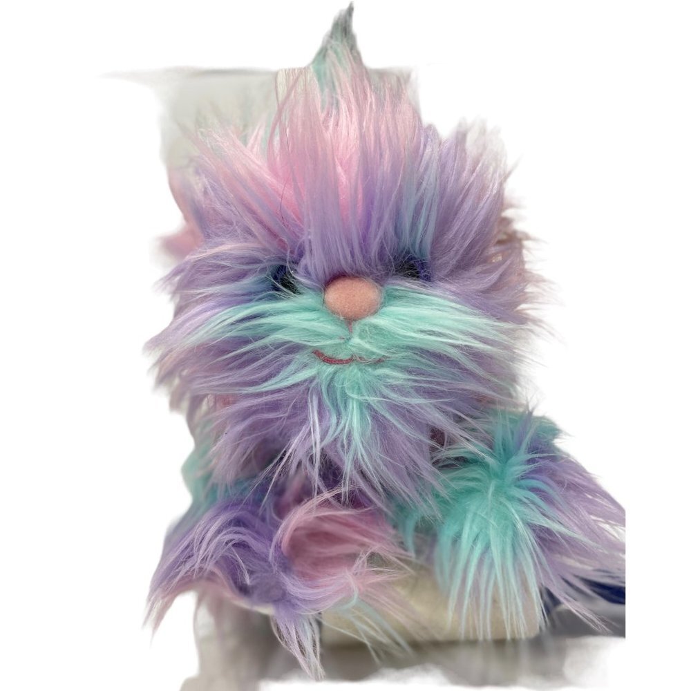 BUILD-A-BEAR Pastel Fuzzy Bunny 12" Plush Stuffed Animal Collectible Easter‎ EUC - Picture 8 of 15
